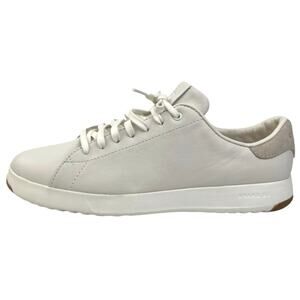 Cole Haan GrandPro Women's White Leather Lace Up Tennis Sneakers Shoes Size 9.5